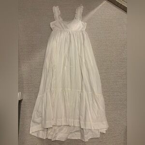 Free People White Maxi Dress